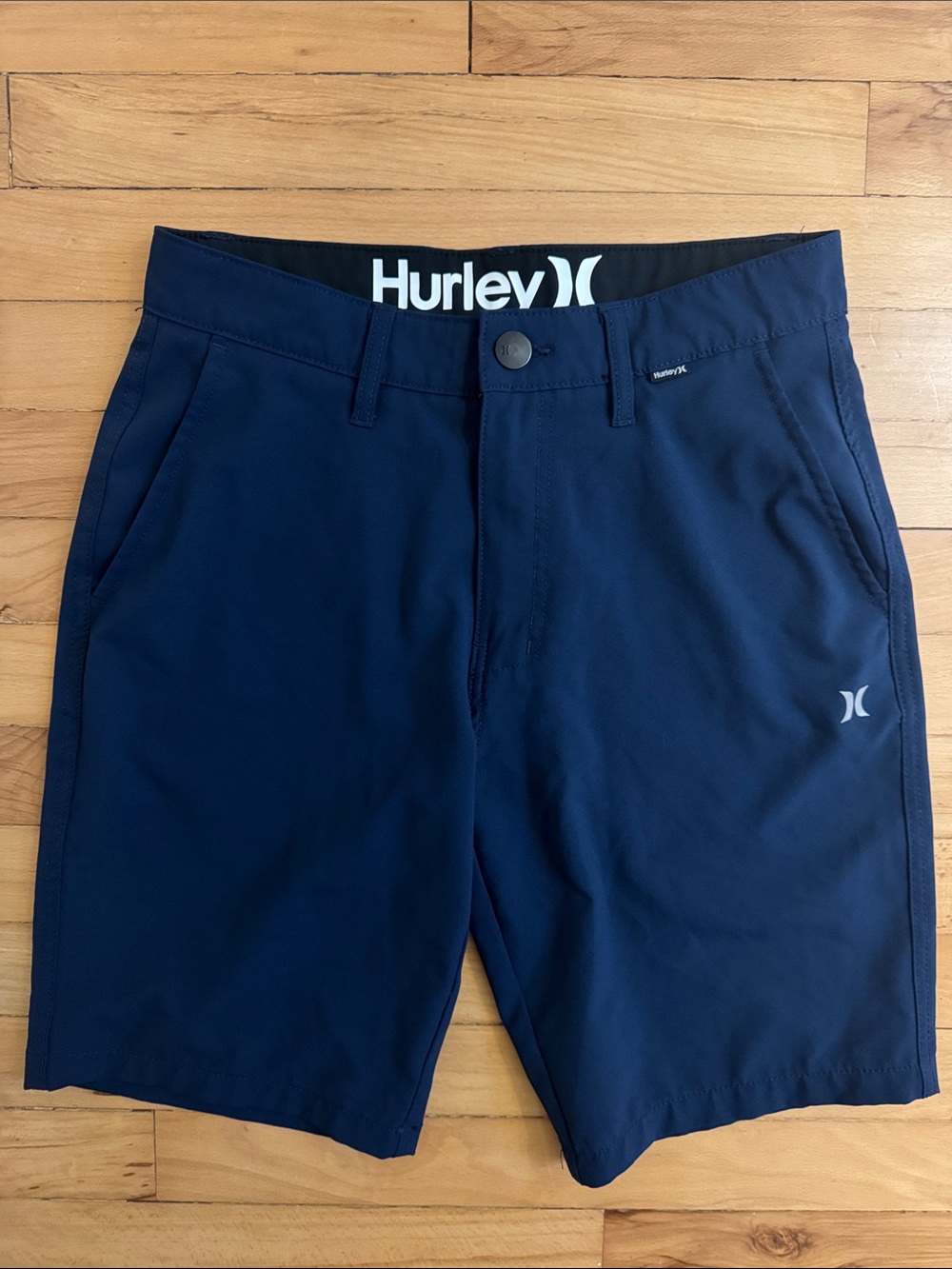 Hurley Navy Blue Men’s Hybrid Shorts Size 28